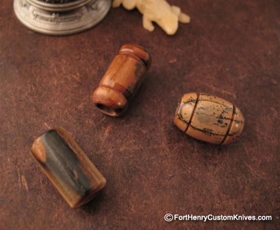 Fine Turnage Productions - Wooly Mammoth Bone - Lanyard Beads - Choice