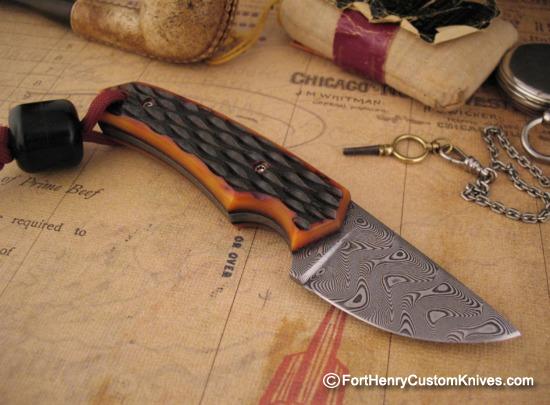Raymond Johnson - Custom Buckshot - Stainless Damascus - Image 5