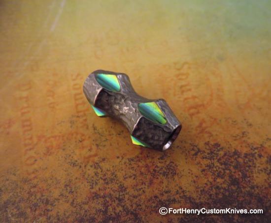 Ti_Gear_Design - Lg Titanium Double Barrel Bead - Choice - Image 6