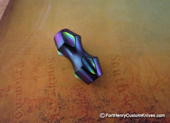 Ti_Gear_Design - Lg Titanium Double Barrel Bead - Choice - Image 3