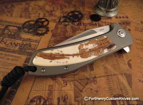 Arno Bernard - NEW Orca Dual Opening - Wart Hog Tusk Inlay - Image 2