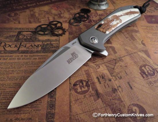 Arno Bernard - NEW Orca Dual Opening - Wart Hog Tusk Inlay