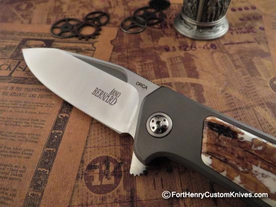 Arno Bernard - NEW Orca Dual Opening - Wart Hog Tusk Inlay - Image 3