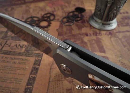 Arno Bernard - NEW Orca Dual Opening - Wart Hog Tusk Inlay - Image 4