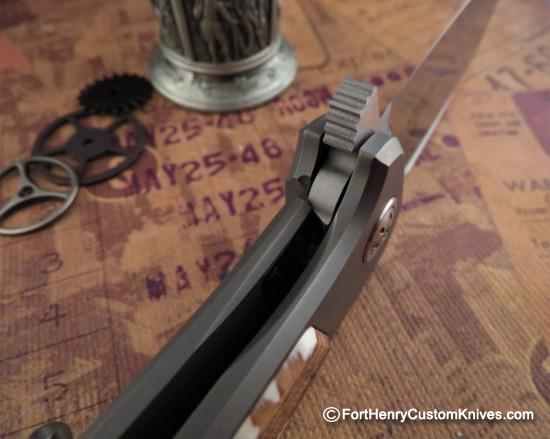 Arno Bernard - NEW Orca Dual Opening - Wart Hog Tusk Inlay - Image 6