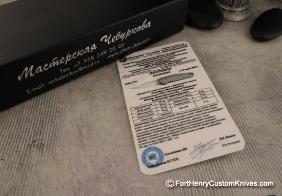 Alexander Cheburkov - Hummingbird - Stainless Damascus - Image 8