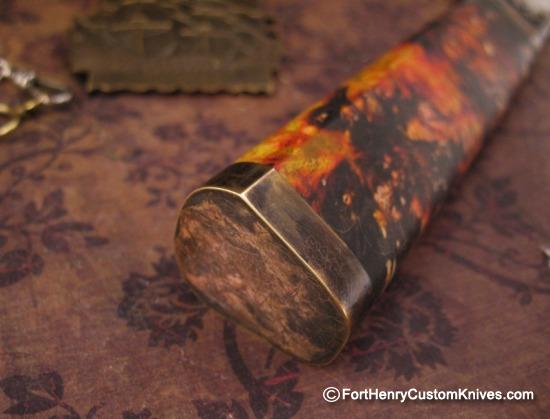 Georgi Menchev - Custom Puukko - RWL34 / Curly Maple - Image 6