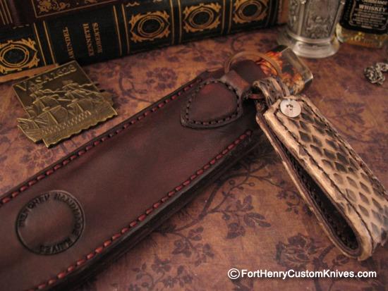 Georgi Menchev - Custom Puukko - RWL34 / Curly Maple - Image 9