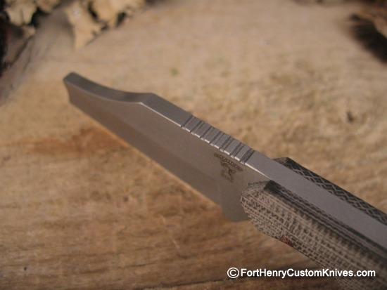 Mcnees Custom Knives - Custom Fixed Killer B - Image 3