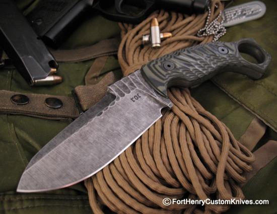 Ken Vehikite / Black Roc Knives - Custom Grunt - Kerambit Style