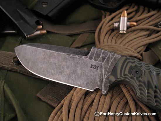 Ken Vehikite / Black Roc Knives - Custom Grunt - Kerambit Style - Image 2