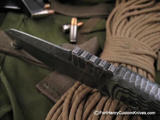 Ken Vehikite / Black Roc Knives - Custom Grunt - Kerambit Style - Image 3