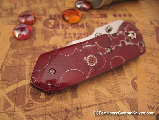 K.C. Gray - Custom Squeegee - Raffir Noble Handle Scales - Image 2