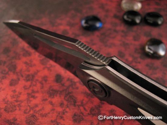 Dew Hara - Custom NOAH Tanto Flipper - DLC / Pearl Inlay - Image 3