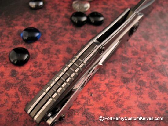 Dew Hara - Custom NOAH Tanto Flipper - DLC / Pearl Inlay - Image 5