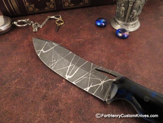 Charles De Buyer / Opus Knives - Custom Ness Wolf - Mosaic Acrylic - Image 5