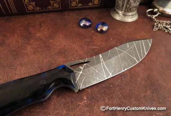 Charles De Buyer / Opus Knives - Custom Ness Wolf - Mosaic Acrylic - Image 2