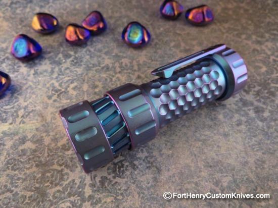 MechForce - MechTorch Turbo EDC Flashlight - Titanium Blurple - Image 5
