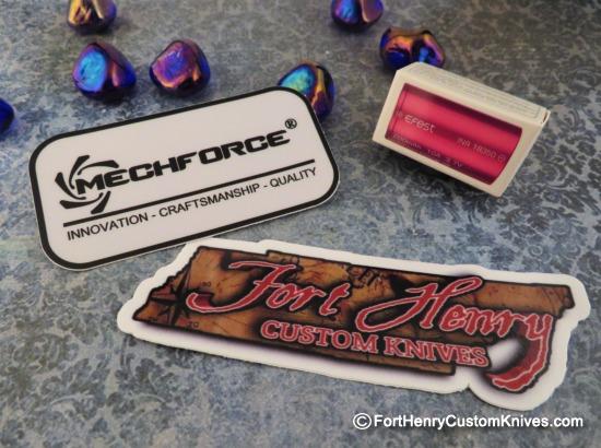 MechForce - MechTorch Turbo EDC Flashlight - Titanium Blurple - Image 6