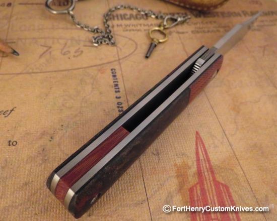 Enrique Pena - Custom Clip Point Barlow - Front Flipper - Image 6