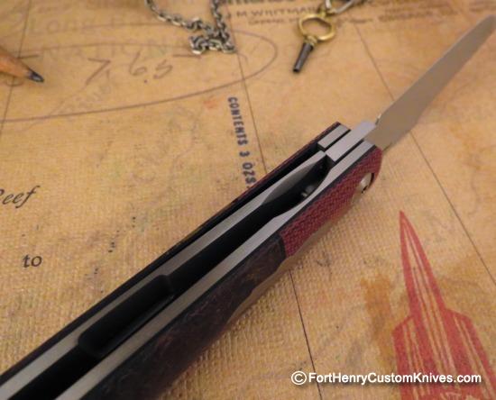 Enrique Pena - Custom Clip Point Barlow - Front Flipper - Image 7