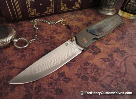 Alexander Cheburkov - Strisch (Sm) - San Mai Steel with Inlay