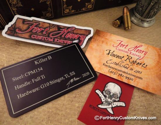 Mcnees Custom Knives - Custom Killer B w/ Stinger - Image 8