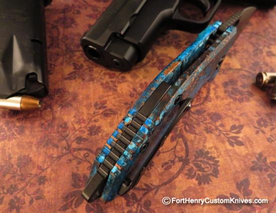 Heretic Knives - New Shipwrecked Chemtina Copper Medusa - Auto - S35VN - Image 5