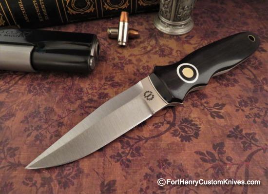 Bob Dozier - Custom Arkansas Toothpick - African Blackwood