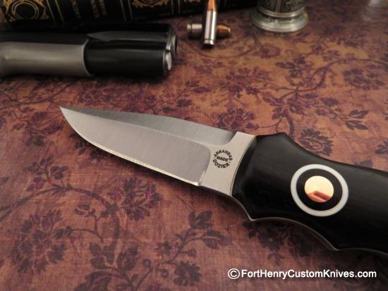 Bob Dozier - Custom Arkansas Toothpick - African Blackwood - Image 2