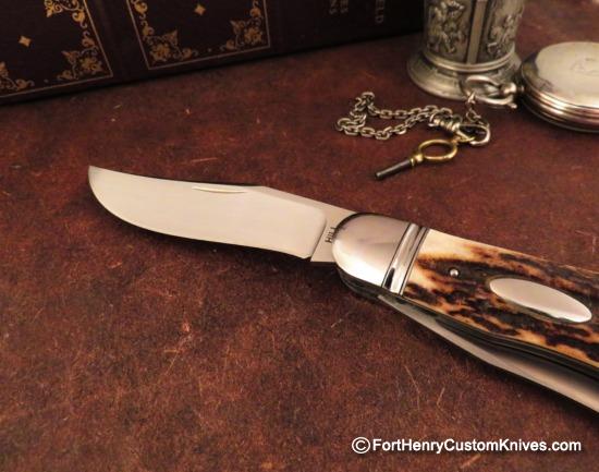 Tobin Hill - Custom Saddlehorn Trapper - Stag - Image 3