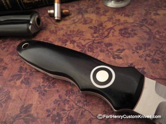 Bob Dozier - Custom Arkansas Toothpick - African Blackwood - Image 3