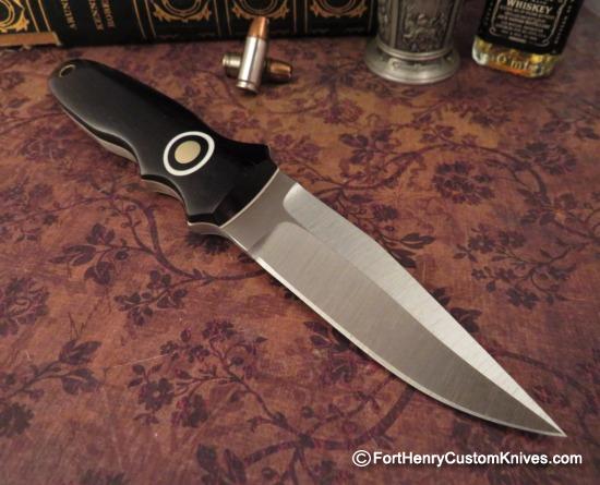 Bob Dozier - Custom Arkansas Toothpick - African Blackwood - Image 5