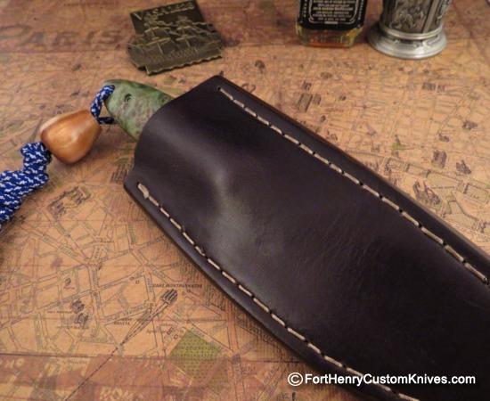 Raymond Johnson - Custom Mosquito - Stainless Damascus - Image 6