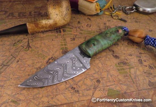 Raymond Johnson - Custom Mosquito - Stainless Damascus