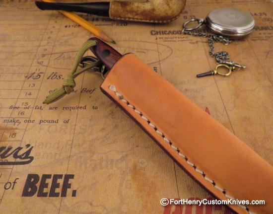 Hiroaki Ohta - Gentleman's Belt Knife - Ironwood - Image 7