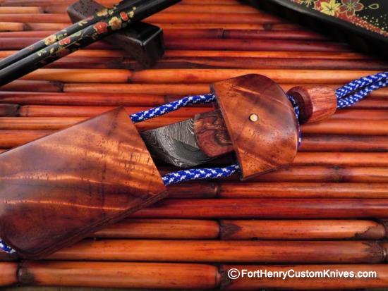 Raymond Johnson - Custom Kiridashi w/Stabilized Kao Wood Sheath - Image 2