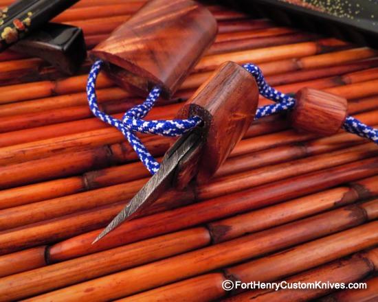 Raymond Johnson - Custom Kiridashi w/Stabilized Kao Wood Sheath - Image 4