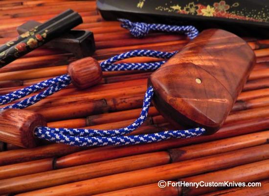 Raymond Johnson - Custom Kiridashi w/Stabilized Kao Wood Sheath - Image 5