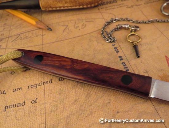 Hiroaki Ohta - Gentleman's Belt Knife - Ironwood - Image 5