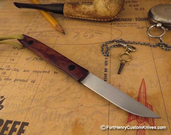 Hiroaki Ohta - Gentleman's Belt Knife - Ironwood