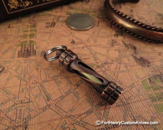 Dawson Machine Craft - Glowing Lantern - Solid Bronze w/Trit - Image 2