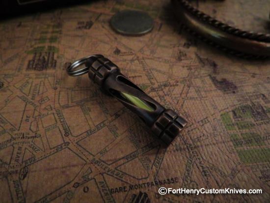 Dawson Machine Craft - Glowing Lantern - Solid Bronze w/Trit - Image 3