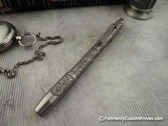 Ti2Design / Mike Bond - Titanium TechLiner Pen - Rare Earth Magnets - Image 2