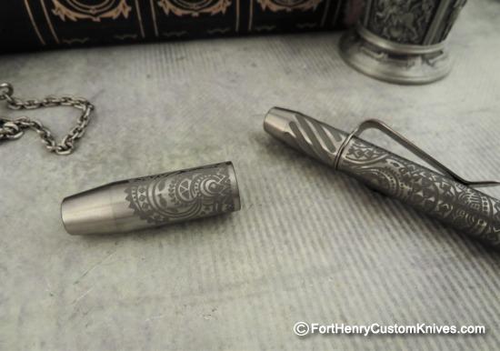 Ti2Design / Mike Bond - Titanium TechLiner Pen - Rare Earth Magnets - Image 3