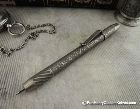 Ti2Design / Mike Bond - Titanium TechLiner Pen - Rare Earth Magnets