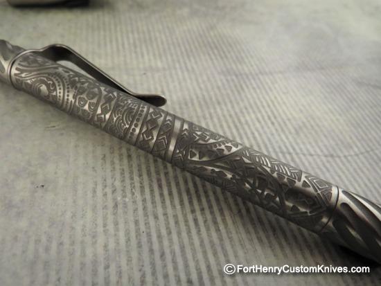 Ti2Design / Mike Bond - Titanium TechLiner Pen - Rare Earth Magnets - Image 5