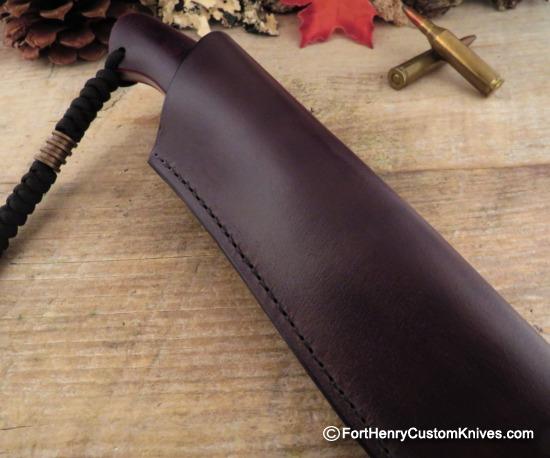 Tomasz Dziubinski - Custom Camp Knife - Red Widow - Image 8