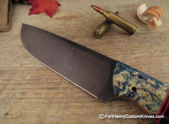 Tomasz Dziubinski - Custom Camp Knife - Red Widow - Image 6