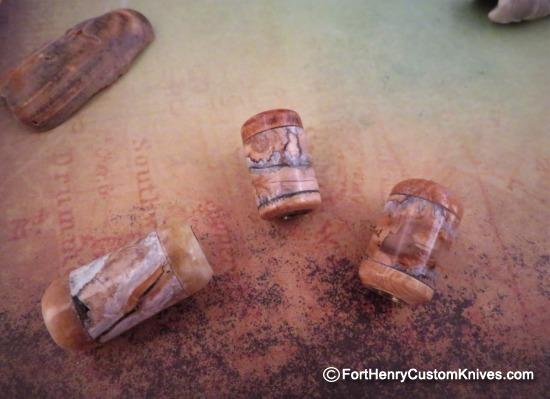 Fine Turnage Productions - Wooly Mammoth Molar Lanyard Bead - Choice